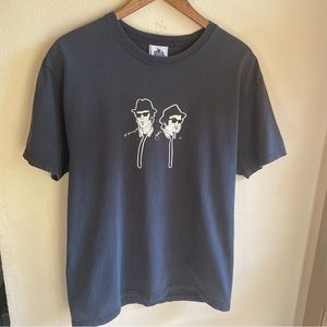 Vintage 80's Blues Brothers House of Blues On a Mission from God Tshirt. Large